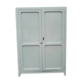 Large Parisian wardrobe willow green