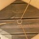 Abat-jour hexagonal ancien