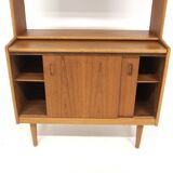 Scandinavian teak and oak secretary, Sweden, 1960