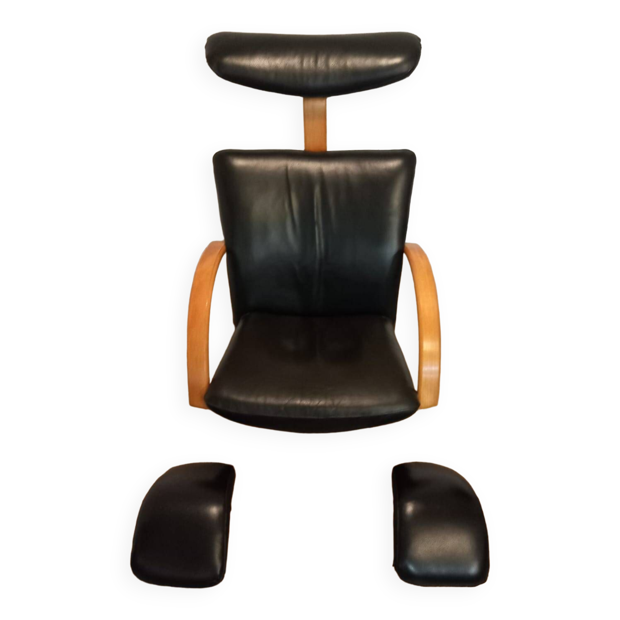 Stokke armchair – rocking (balance) chair - 1980s, Norway