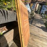 Beveled gold mirror