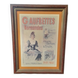 Normandy wafer advertising frame