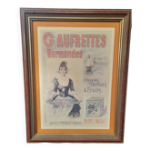 Normandy wafer advertising frame