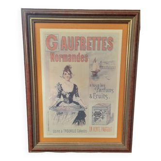 Normandy wafer advertising frame