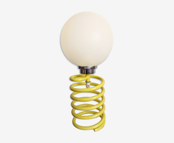 Lampe ressort opaline