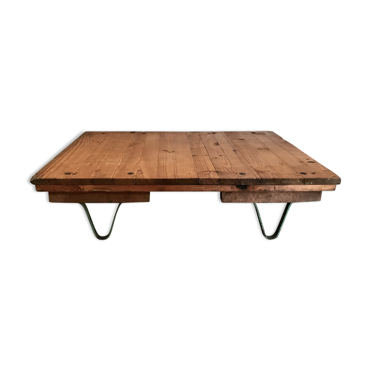 Industrial coffee table