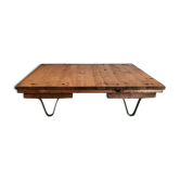 Industrial coffee table