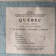 Carte ancienne du Québec