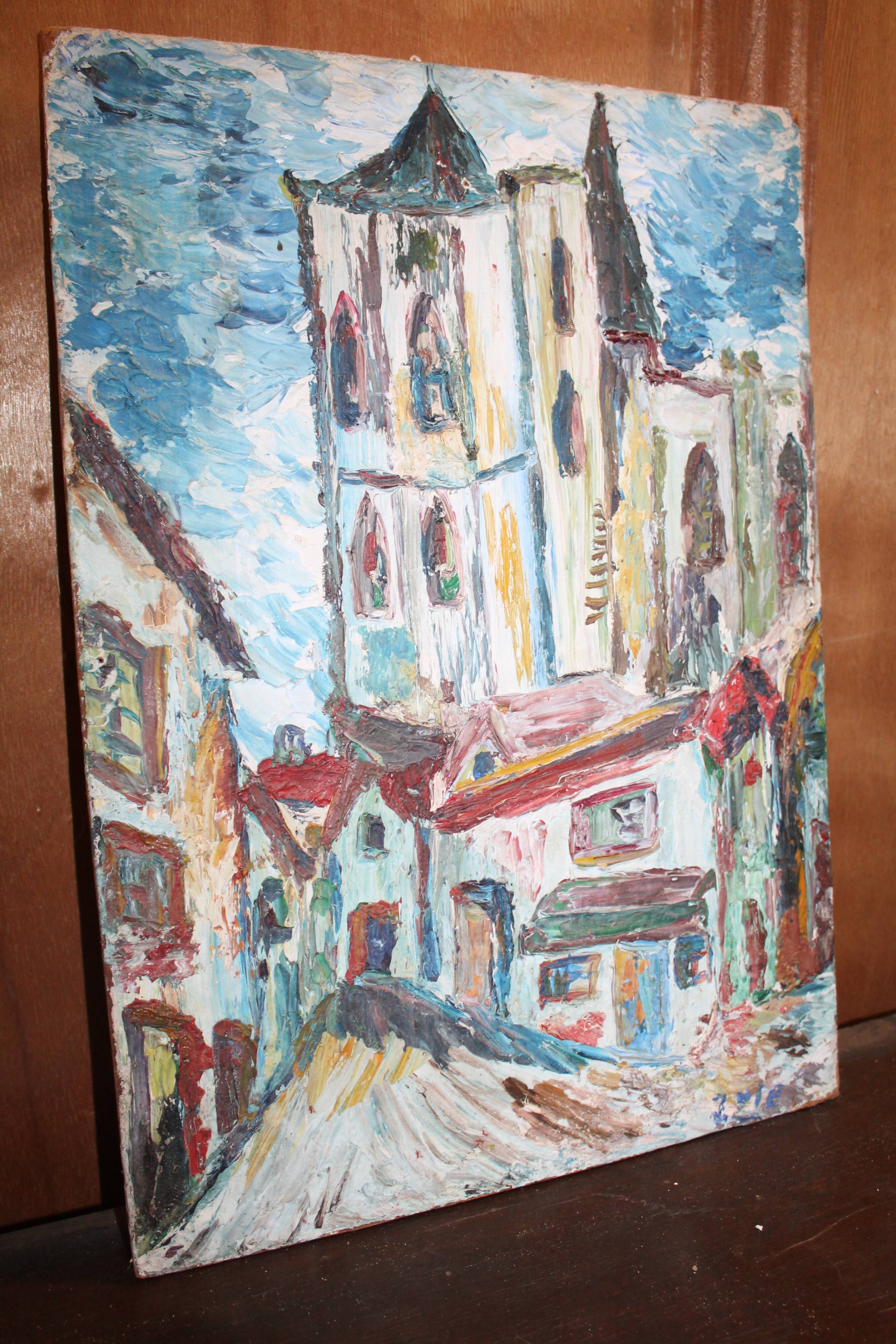 Ancient church painting