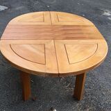 Home extension table massive elm regain