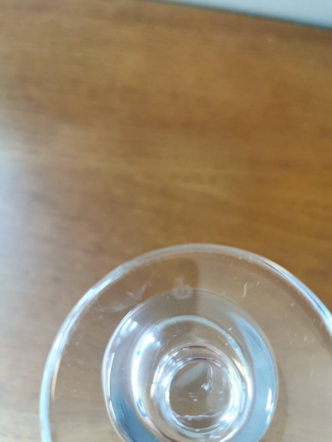 Set of 11 vintage crystal champagne flutes