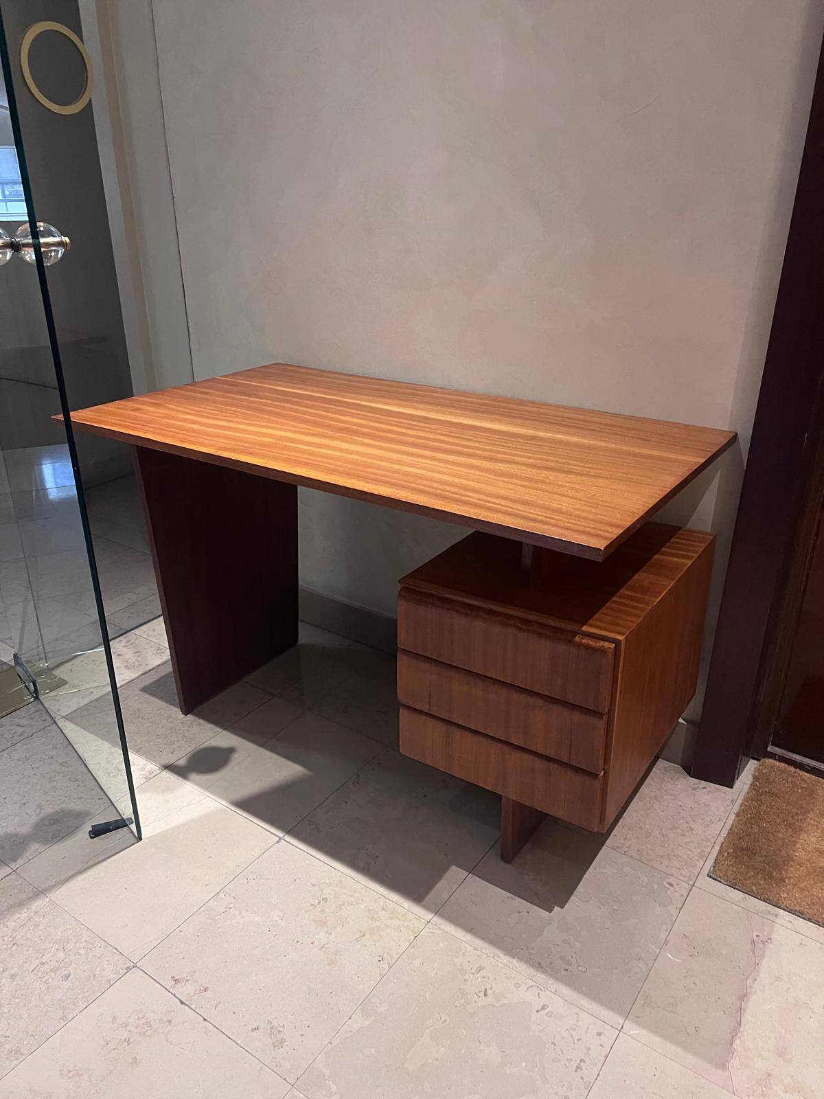 Vintage desk by Bohumil Landsman, 1970s