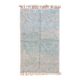 Contemporary Blue Rug - 238 x 145 cm