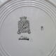 Set of 6 dessert plates in Niderviller earthenware Model Lille