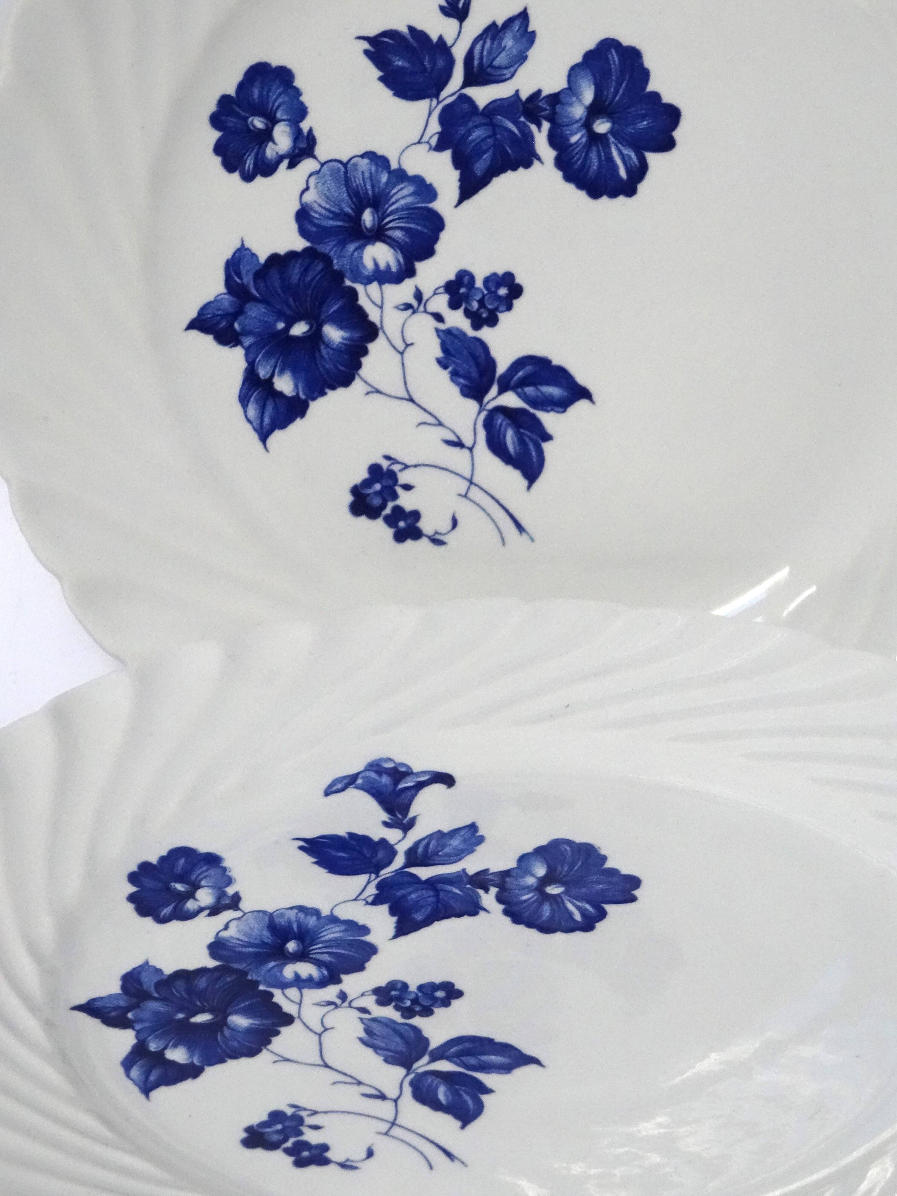 6 dessert plates Lunéville