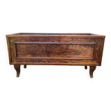 Old wooden planter