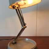Folding industrial lamp
