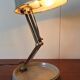 Folding industrial lamp