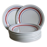 Assiettes vintage made in Italy S. Maria