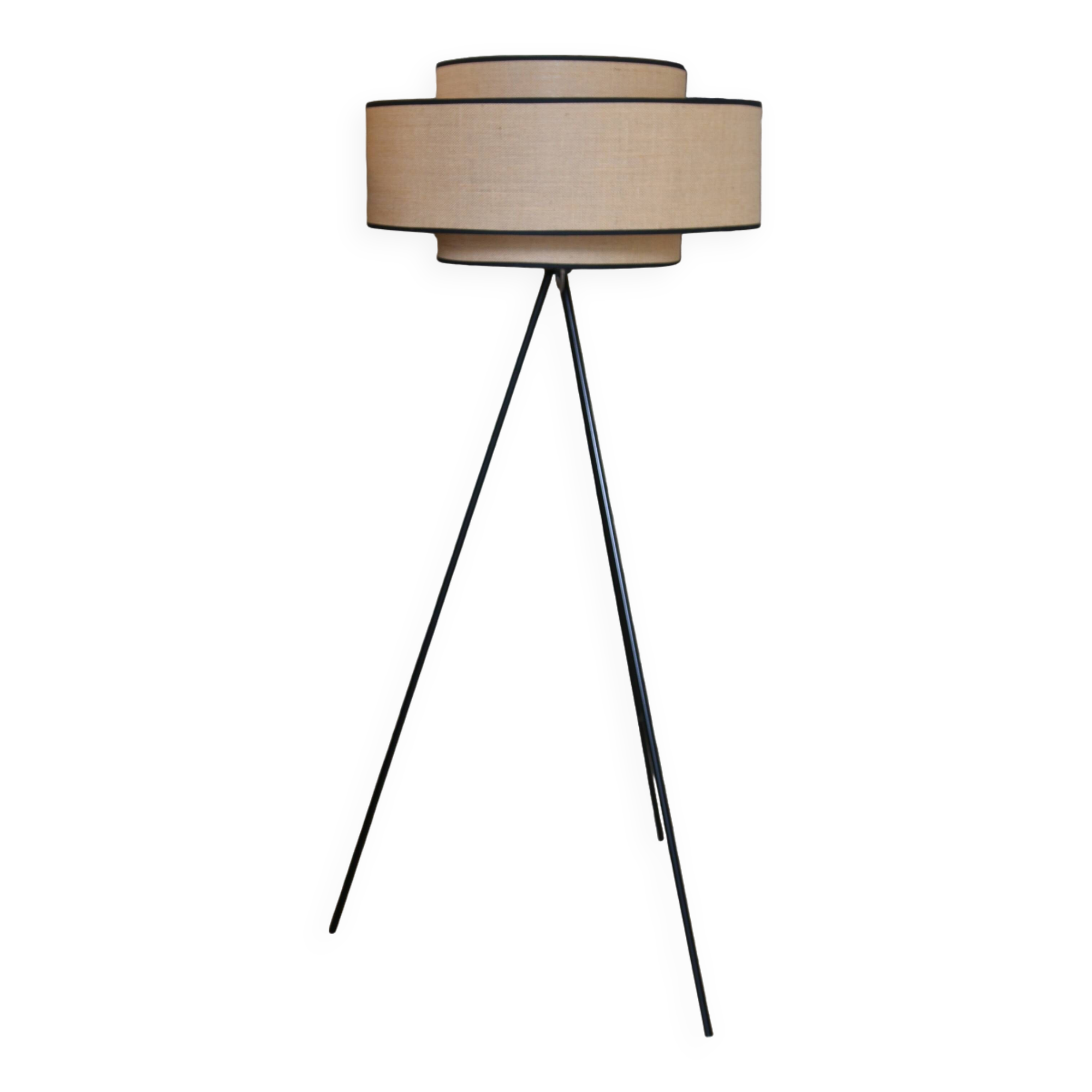 jute tripod floor lamp
