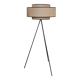 lampadaire tripode en jute