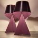 Pair of Ribbon lamps