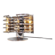 Unique & exceptional Italian 1960s Space age chrome table lamp