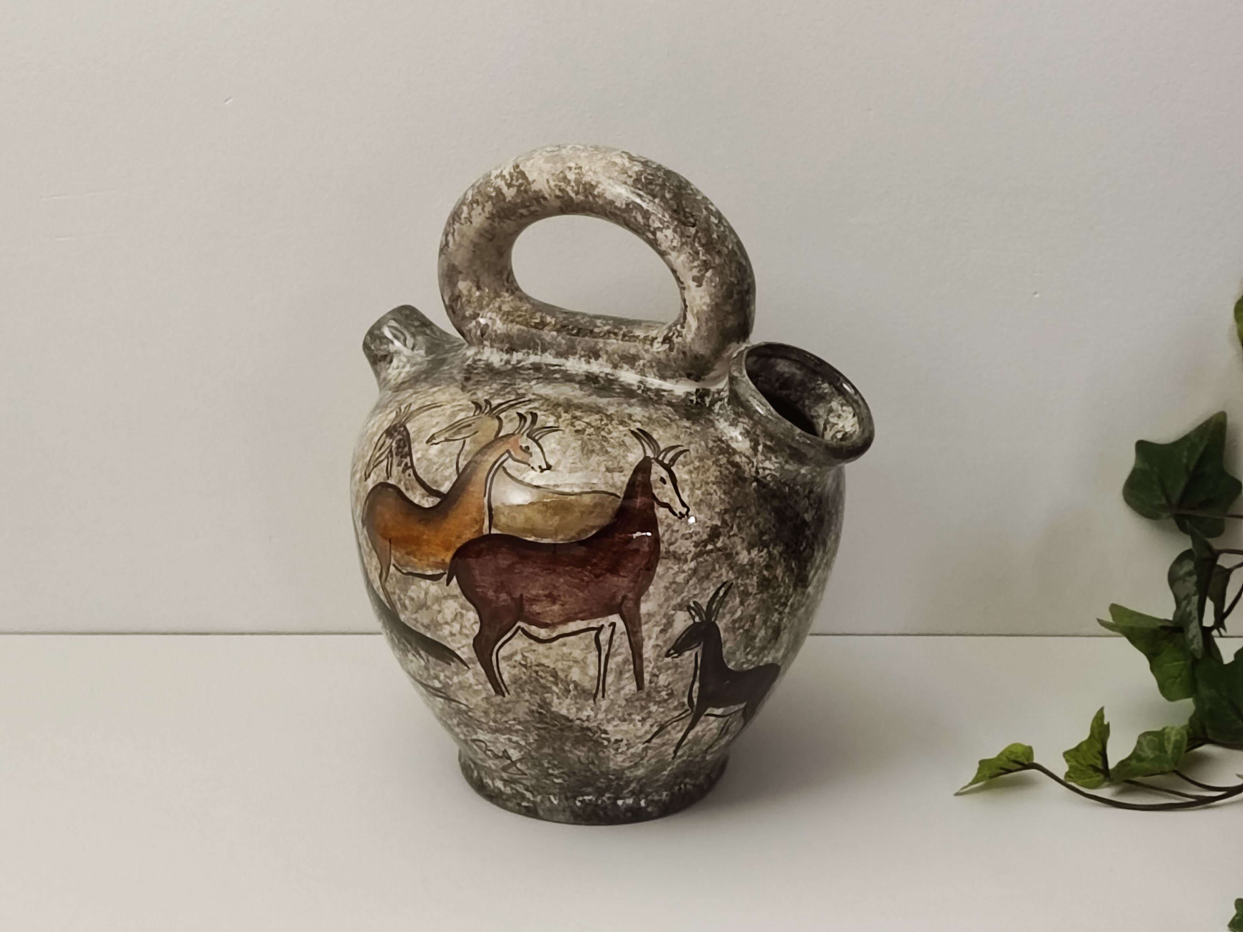 Gargoulette pitcher Vallauris 50'