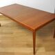 Danish Dining Table in Teak by Henry Walter Klein, Bramin Edition 1960