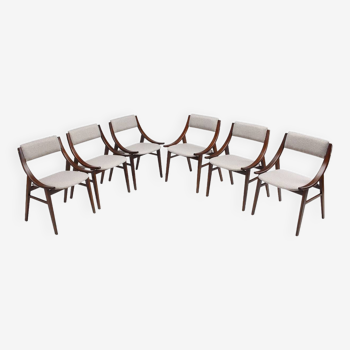 Set of 6 skoczek chairs