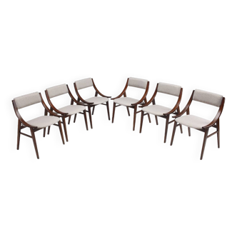 Suite de 6 chaises skoczek