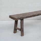 Primitive Wooden Belgium Bench (No.2)