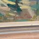 Original Swedish Oil on Panel – "Vid Knabäck, Skåne" by Carl-Axel Schwieler – Signed – Vintage & Framed – 59 × 50 cm (23.2" × 19.7")