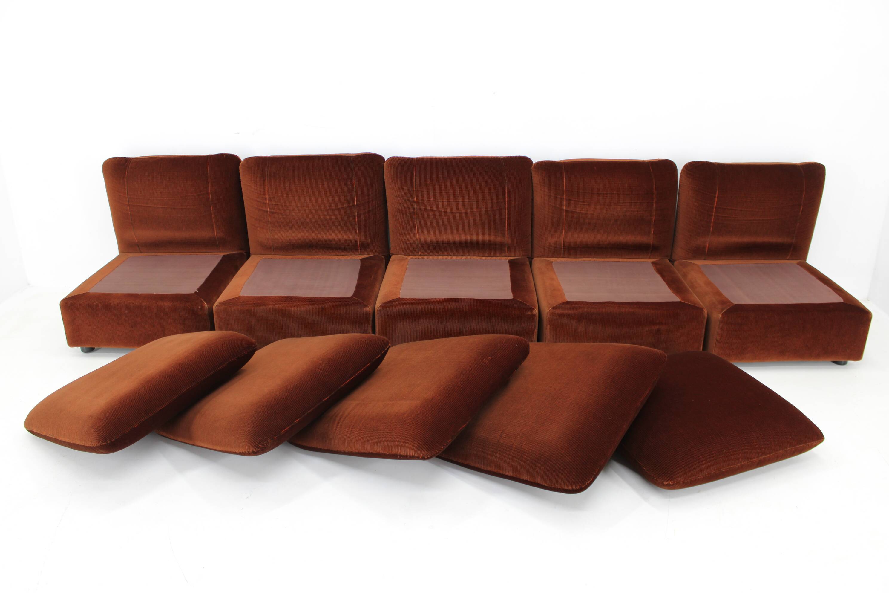 1970s Modular Sofa or Chairs ,Italy