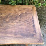 Vintage table from the Reconstruction period of Rene Gabriel in beech.