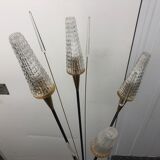 Lampadary with wheat sheaves by René Mathieu circa 1960