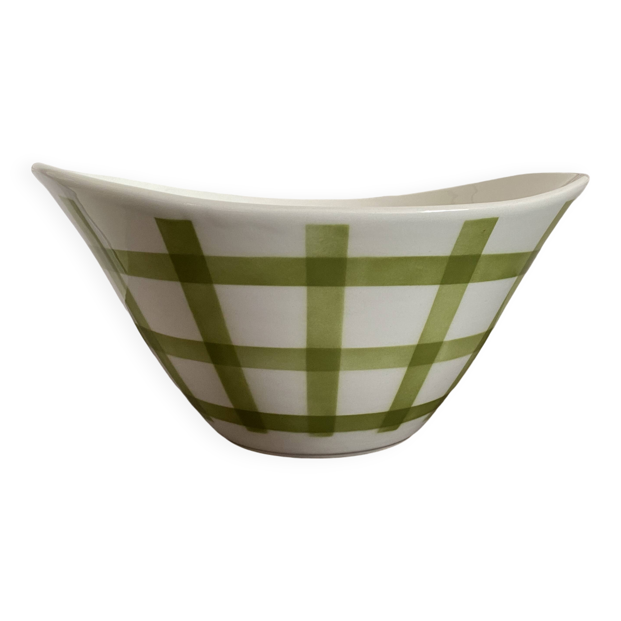 Large vintage salad bowl - Moulin des loups d'Orchie