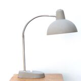 Articulated grey desk lamp, 50s