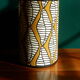 Oval lampshade vintage fabric Ikea 2006 design Linda Svensson