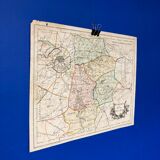 Carte Ancienne Seine-et-Marne