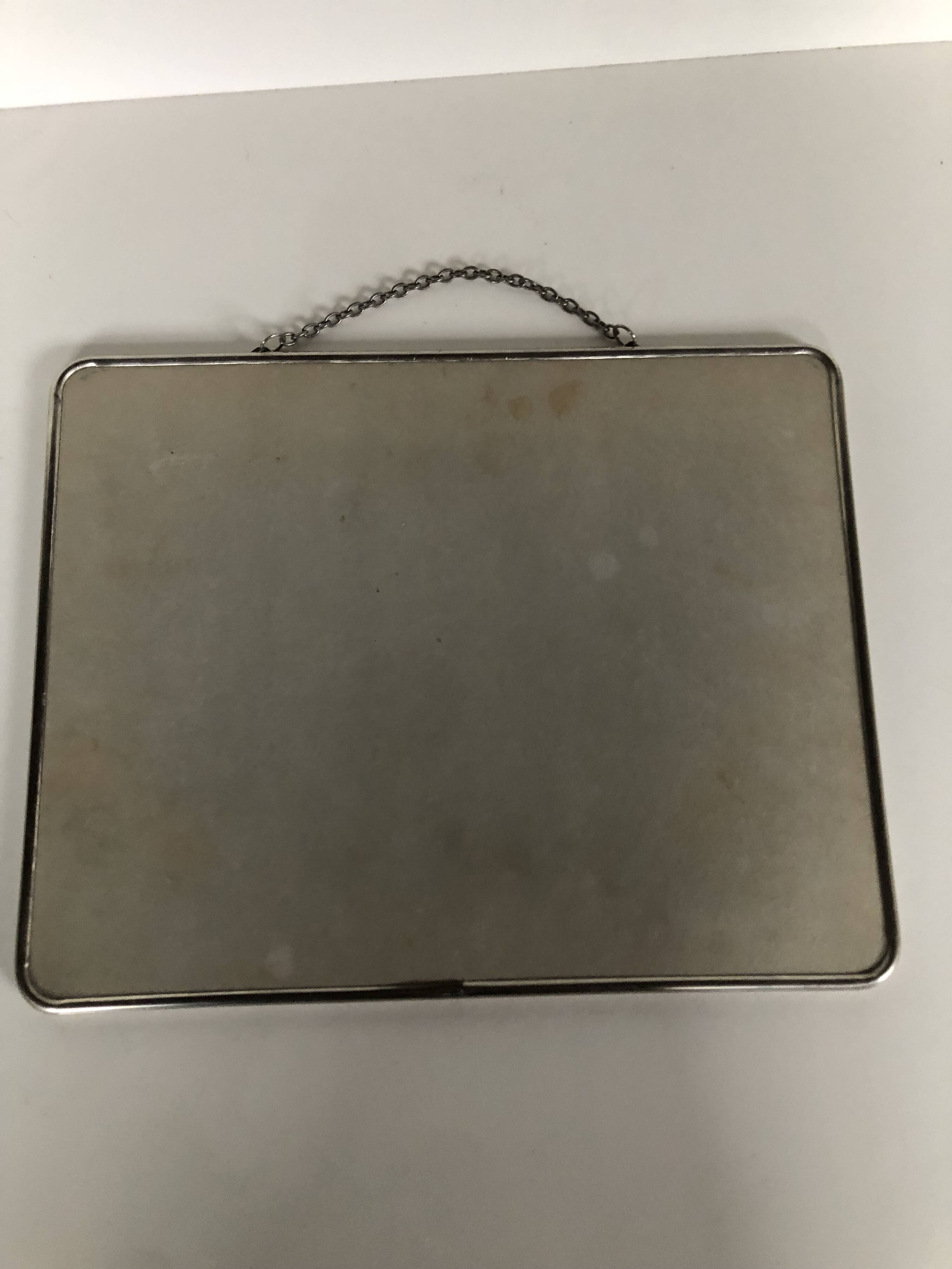 Vintage barber mirror