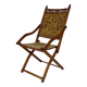 Victorian "safari" folding chair, United Kingdom, Arts & Crafts, circa 1880