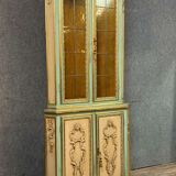 Venetian baroque notch in lacquered and gilded wood around 1900