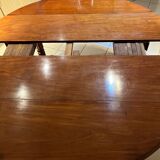 Round table solid mahogany
