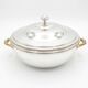 Soup tureen or vegetable dish in silver-plated metal – French silversmithing