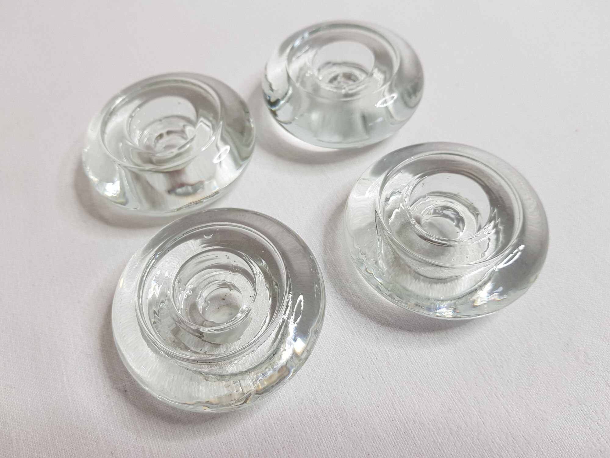 Set of four photophores, candlesticks "Point to the line"