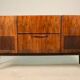 Vintage Schaub Lorenz Enfilade Hifi with its Two Speakers
