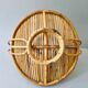 Rattan fruit basket 70s