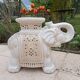 Ceramic elephant plant holder