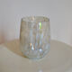 Vase with iridescent pattern